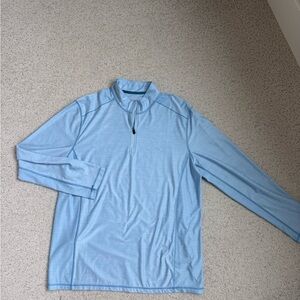 Tommy Bahama Light Blue Quarter Zip
